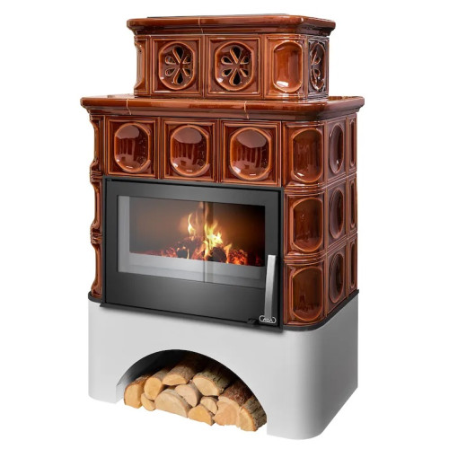 Kachlová kamna ABX Karelie Hnědá